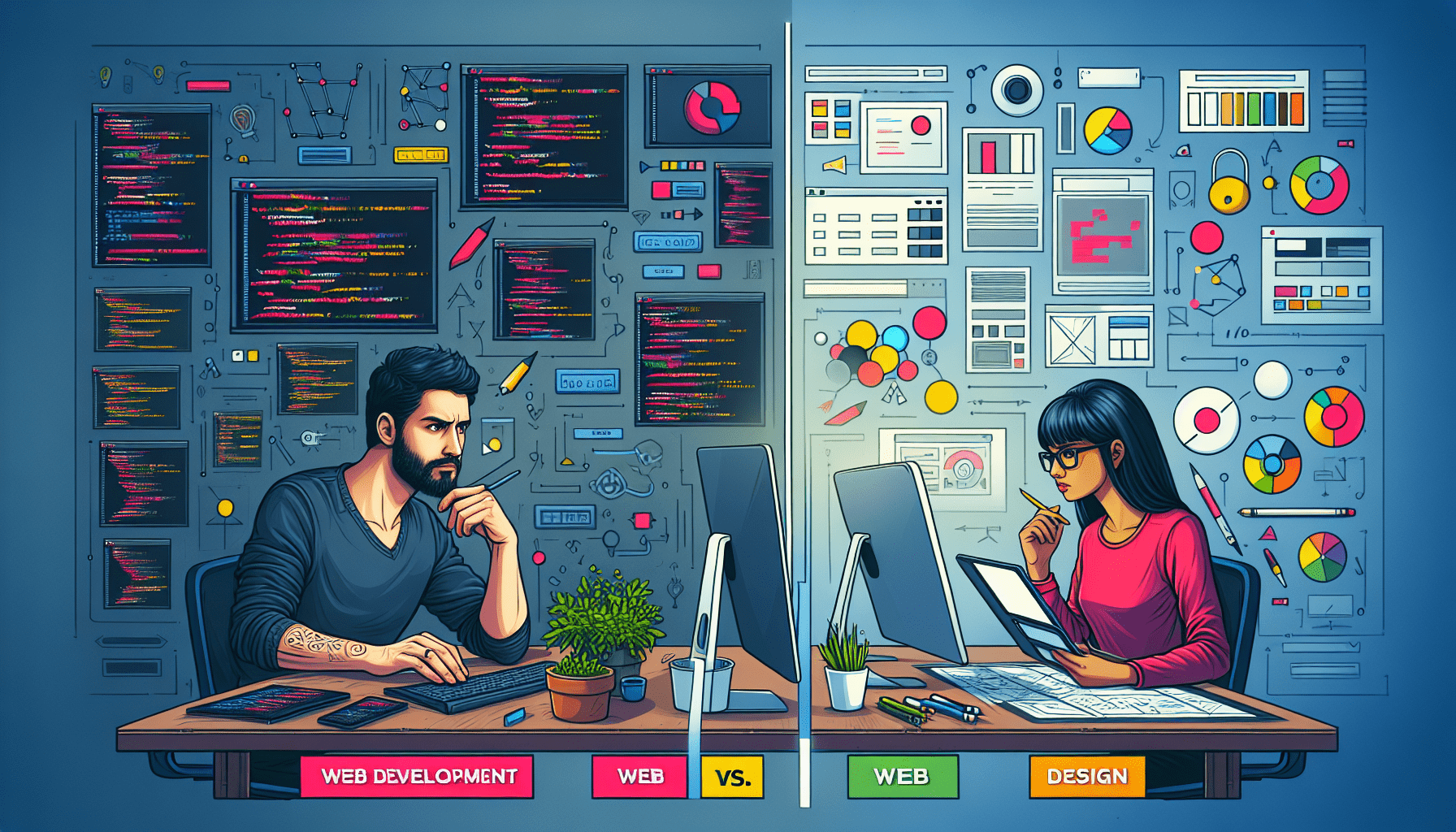 Web Development vs. Web Design: Key Differences Explained